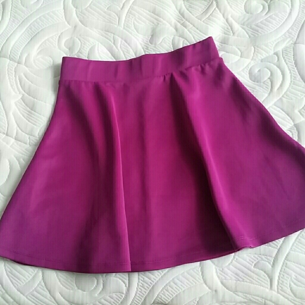 Charlotte Ruse Magenta Skater Skirt